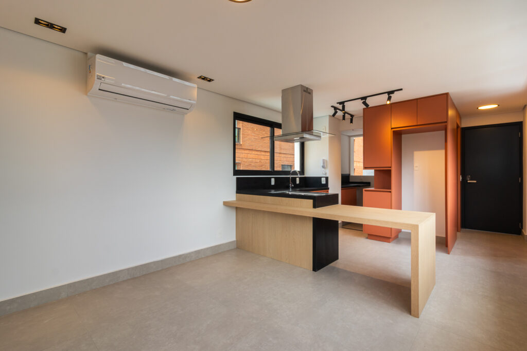Comprar imóveis Apartamento mobiliado 60 m² em Pinheiros | 1 suíte e 1 vaga
