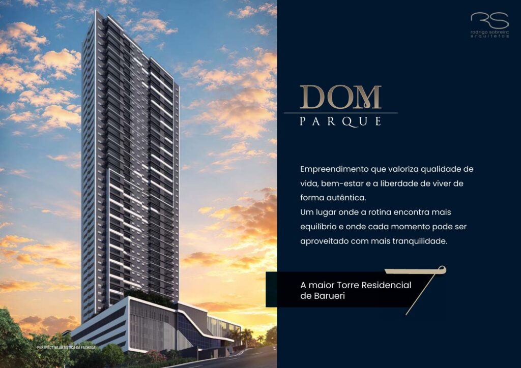 Home Dom Parque | Pré-lançamento no Jardim Tupanci, Barueri